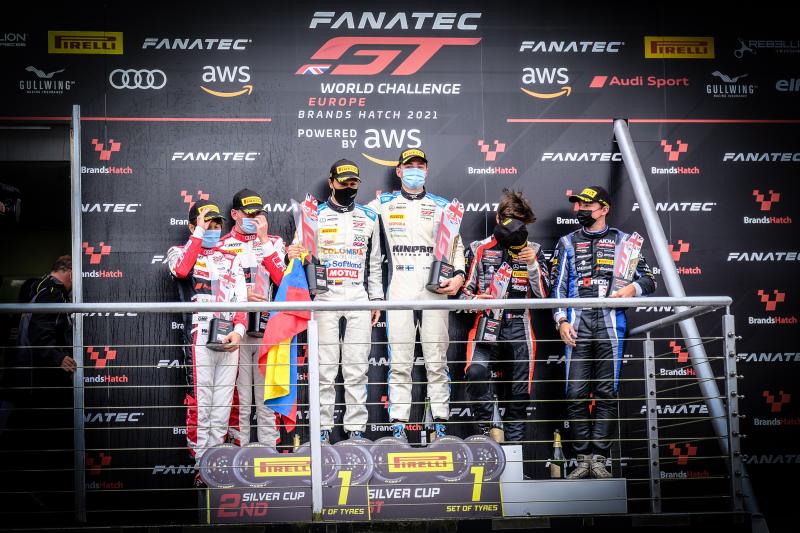 Константин Терещенко завоевал 3-е место на этапе GT World Challenge Europe Sprint Cup в Великобритании