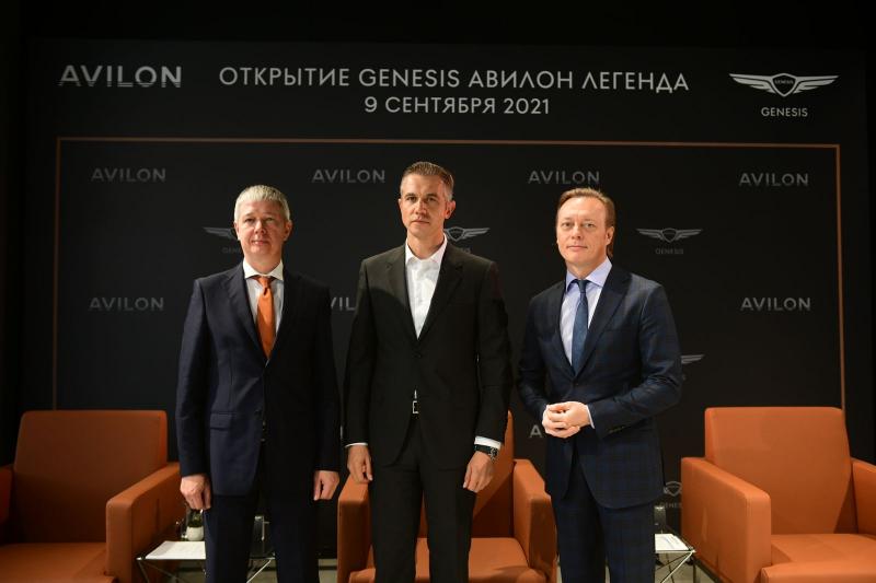 «АВИЛОН» ОТКРЫЛ НА ЗИЛе НОВЫЙ ШОУРУМ GENESIS