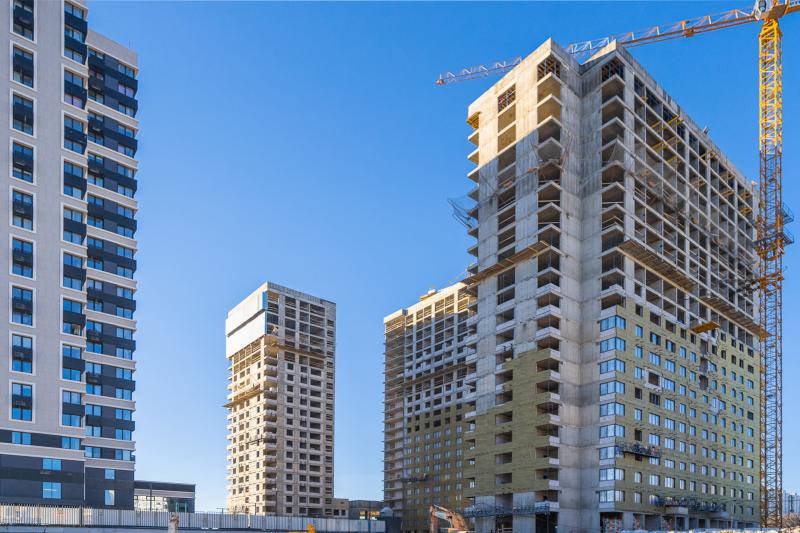 «СМУ-6 Инвестиции»: Во второй очереди ЖК «Любовь и голуби» завершены монолитные работы