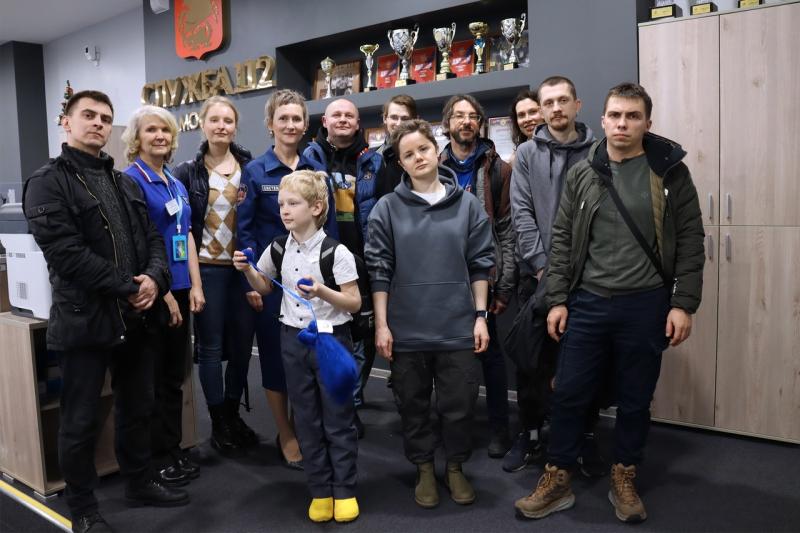 Спасрезерв побывал в гостях у Службы 112.