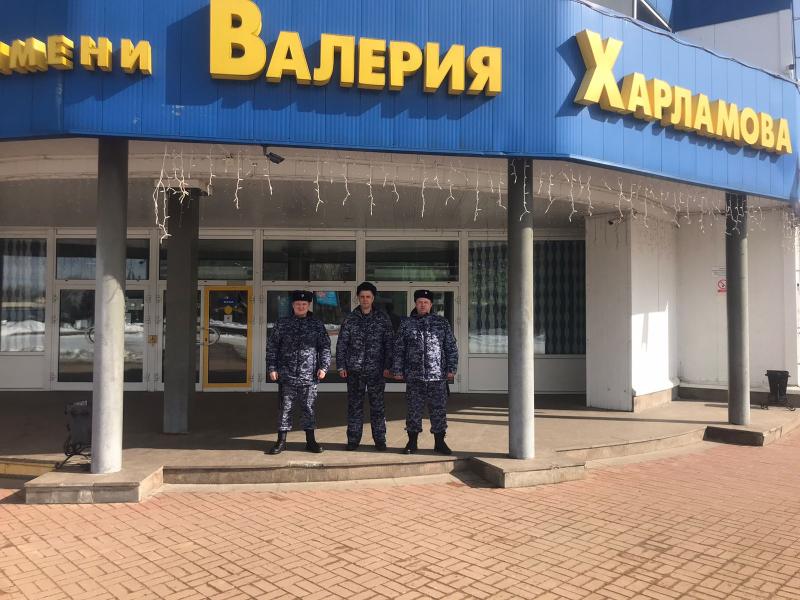 Спортивные соревнования по хоккею в Клину