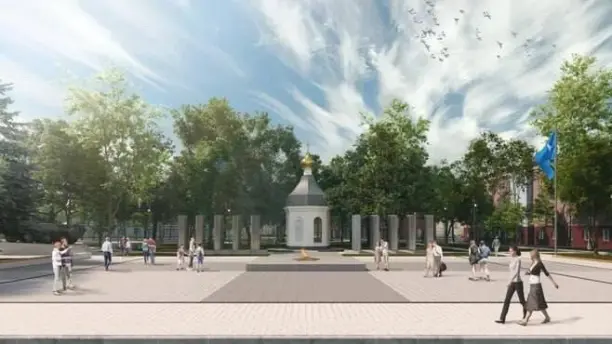 Благоустройство мемориального комплекса в Реутове идет полным ходом