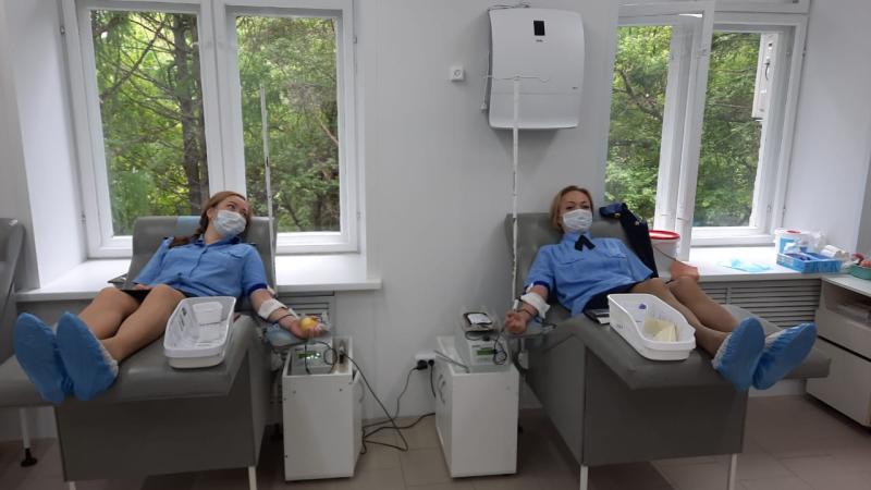 ​ Марийские судебные приставы приняли участие в Дне донора