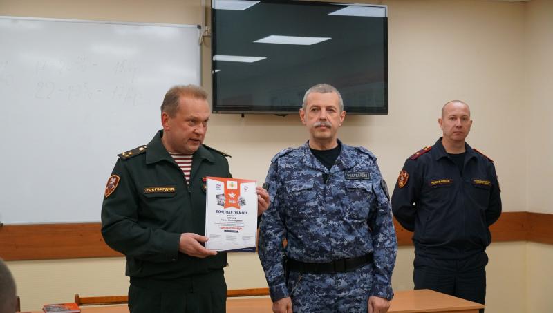 Кировский росгвардеец стал одним из победителей 