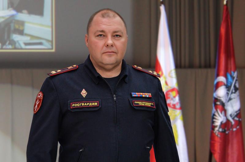 Назначен новый начальник лицензионно-разрешительной службы столичного главка Росгвардии