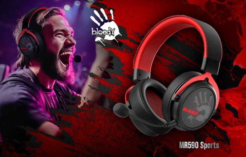 Созданы для победы: беспроводная игровая гарнитура Bloody MR590 Sports