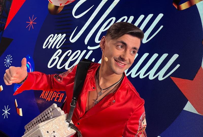 Новосибирский гармонист выступил на шоу Андрея Малахова в пятый раз