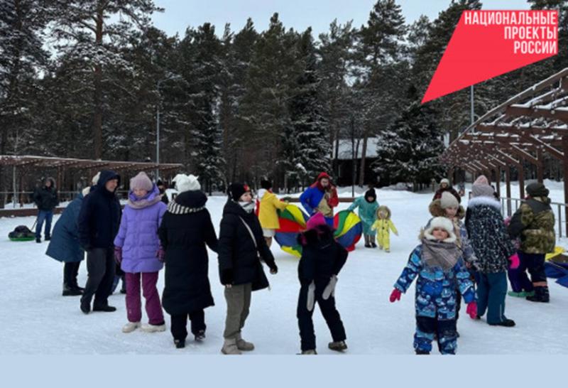Благоустроенные по нацпроекту парки и скверы стали главными праздничными площадками Новосибирской области