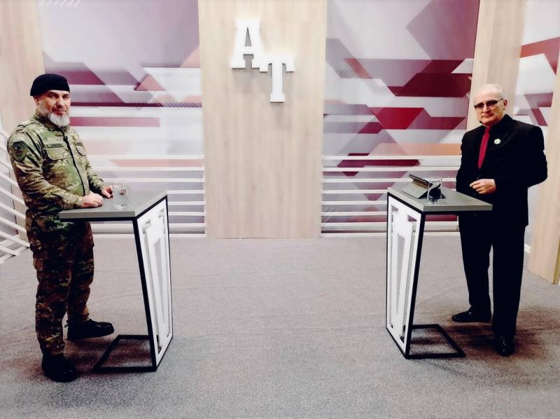 РОСГВАРДЕЕЦ СТАЛ ГОСТЕМ ПРОГРАММЫ НА РЕГИОНАЛЬНОМ ТЕЛЕКАНАЛЕ