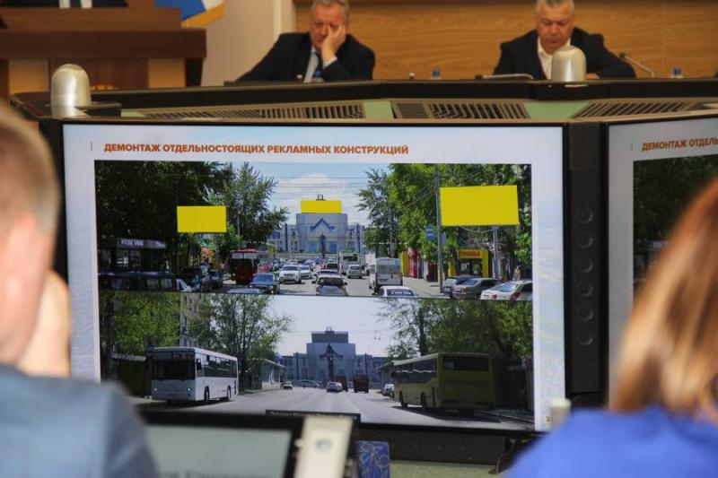 Треть наружной рекламы демонтирована в Новосибирске