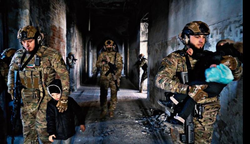 РОСГВАРДЕЙЦЫ В ГРОЗНОМ ПРИНЯЛИ УЧАСТИЕ В СЪЕМКАХ СОЦИАЛЬНОГО РОЛИКА