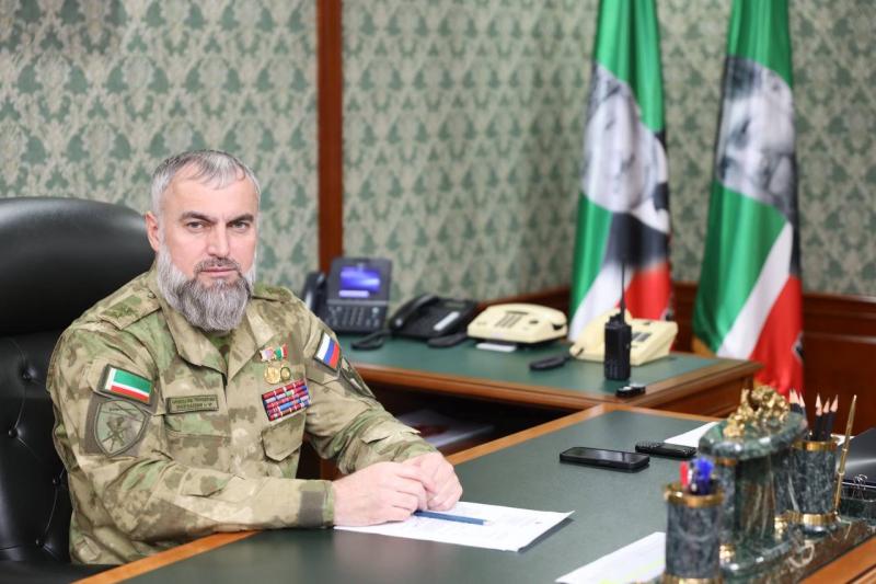 Начальник Управления Росгвардии по Чеченской Республике дал интервью корреспонденту регионального информационного агентства