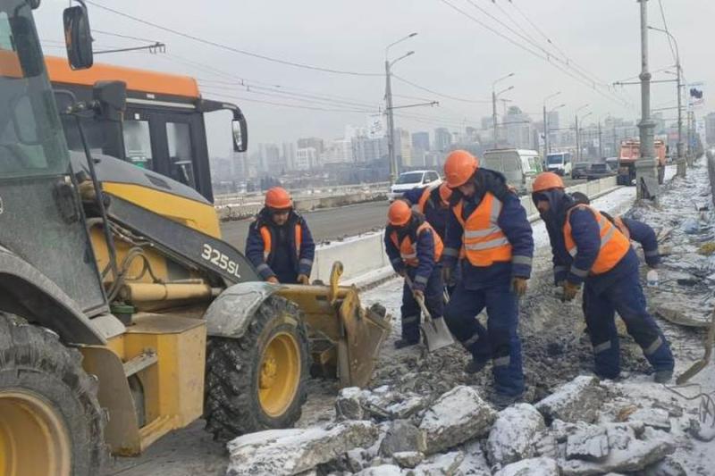Подрядчики отчитались по ремонту Октябрьского моста в Новосибирске