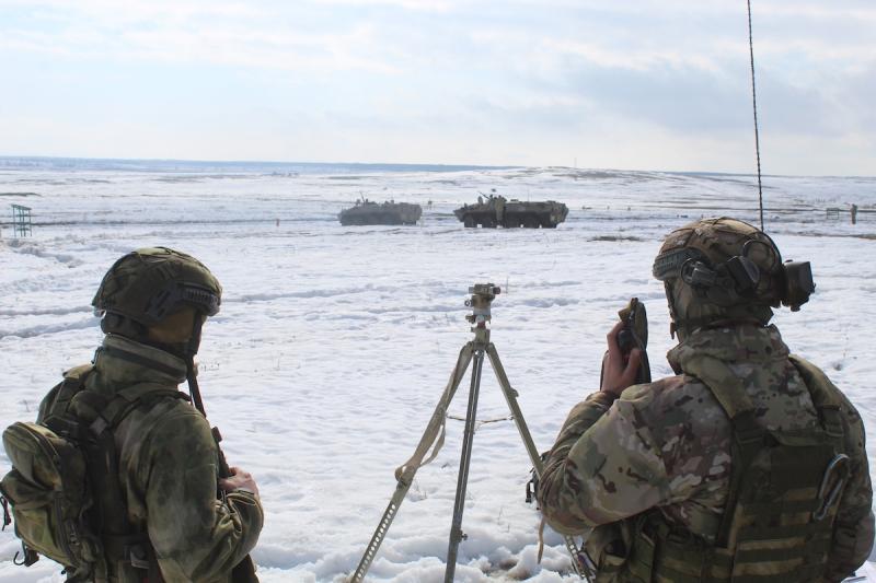 В Уральском округе Росгвардии состоялся сбор арткорректировщиков спецназа¡