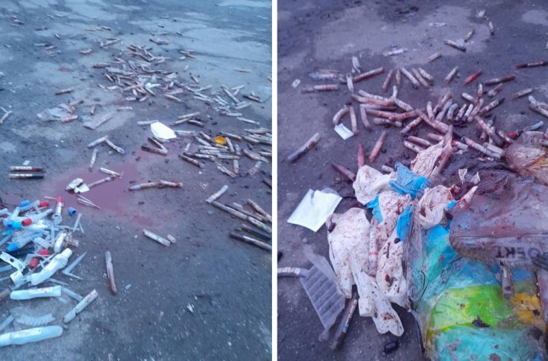 Прокуратура проверит «кровавые» пробирки у больницы под Новосибирском