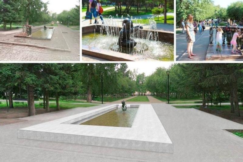 Фонтан «Мишка» запустят в тестовом режиме 25 апреля в Новосибирске