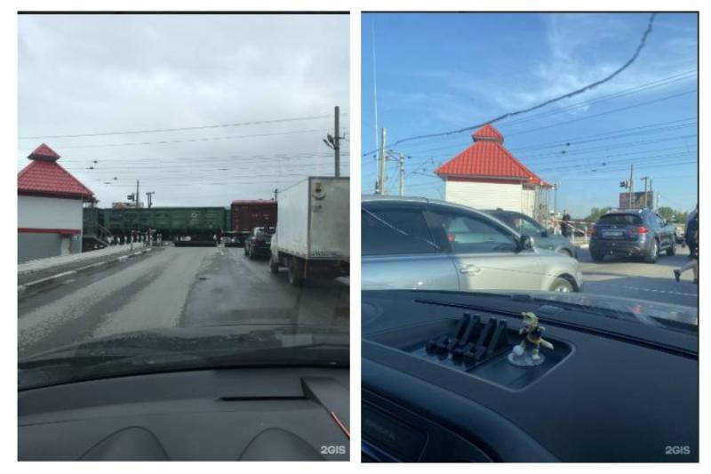 Жители Новосибирска требуют решить проблему с заторами на переездах Транссиба