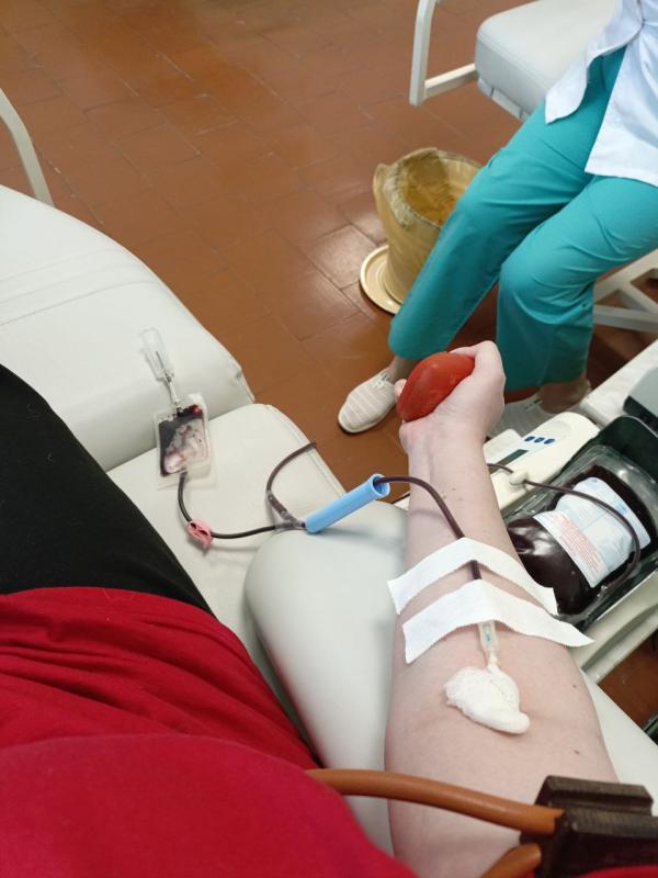 Работники филиала «Северный» ООО «ЛокоТех-Сервис» активно участвуют в донорском движении