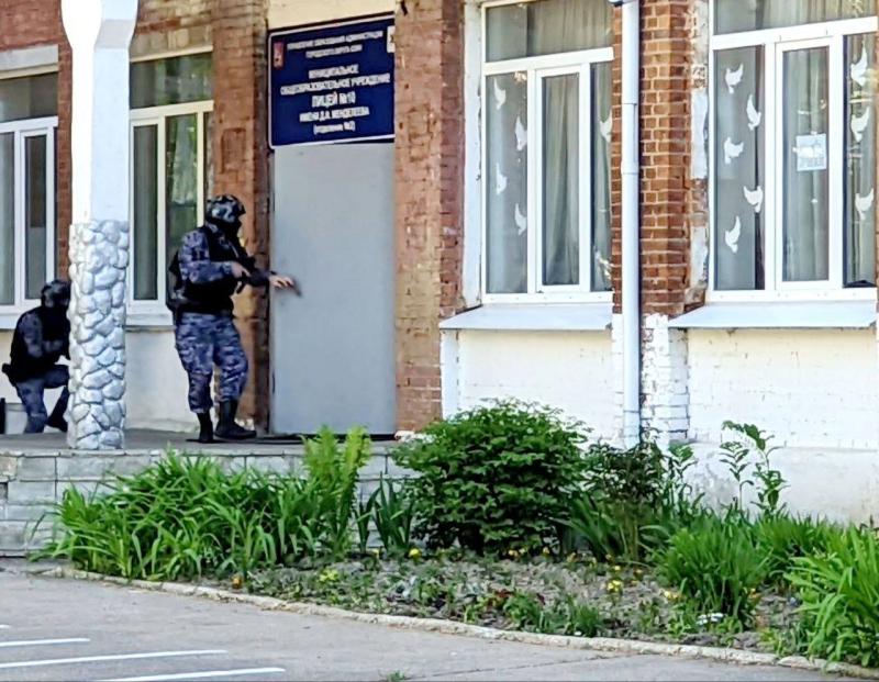 В Клину росгвардейцы приняли участие во всероссийских антитеррористических учениях