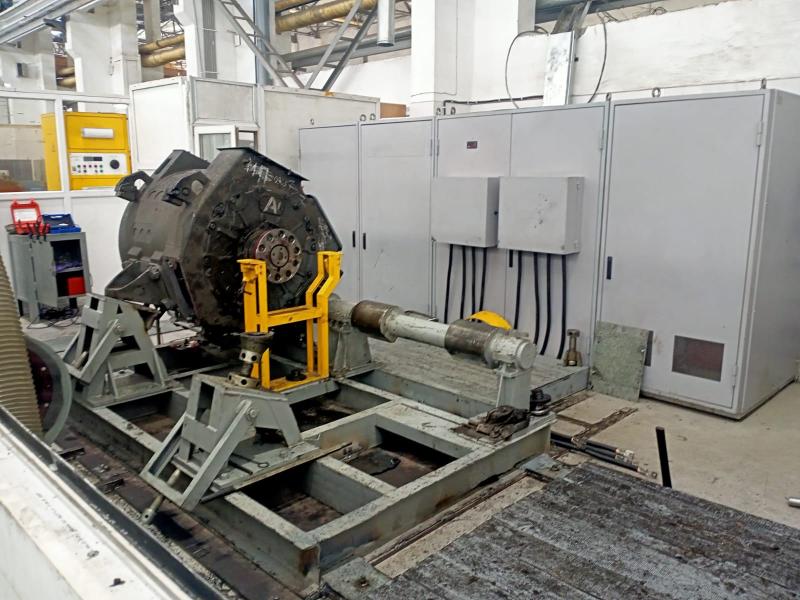 СЛД «Чита» филиала «Забайкальский» ООО «ЛокоТех-Сервис» продолжает успешно ремонтировать ТЭД НБ-514 с заменой магнитной системы