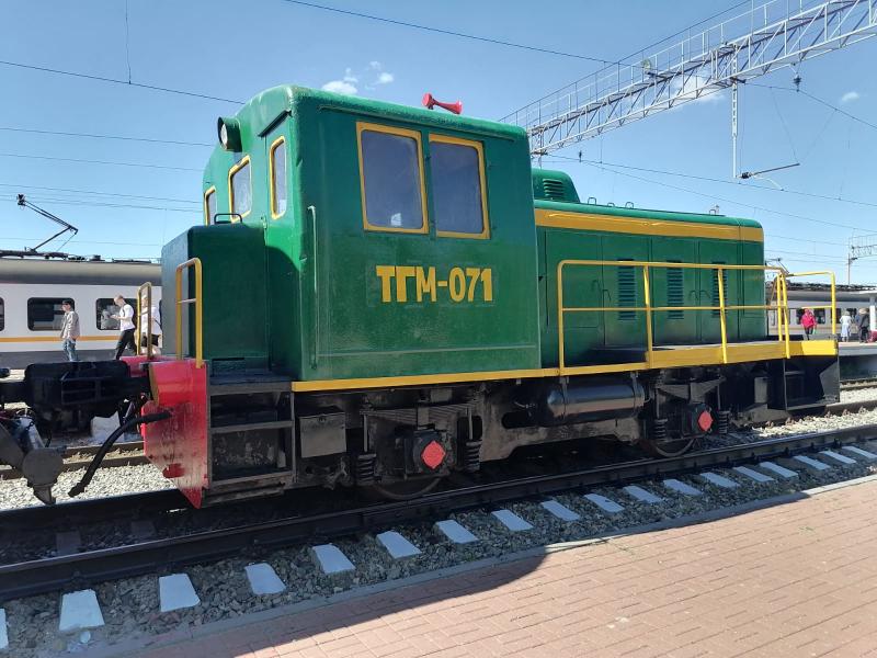 Работники СЛД «Узловая» филиала «Московский» ООО «ЛокоТех-Сервис» восстановили маневровый тепловоз ТГМ-071