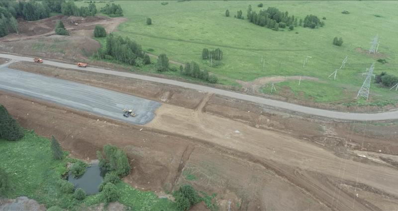 Готовность пермского участка трассы  Дюртюли – Ачит превысила 50%