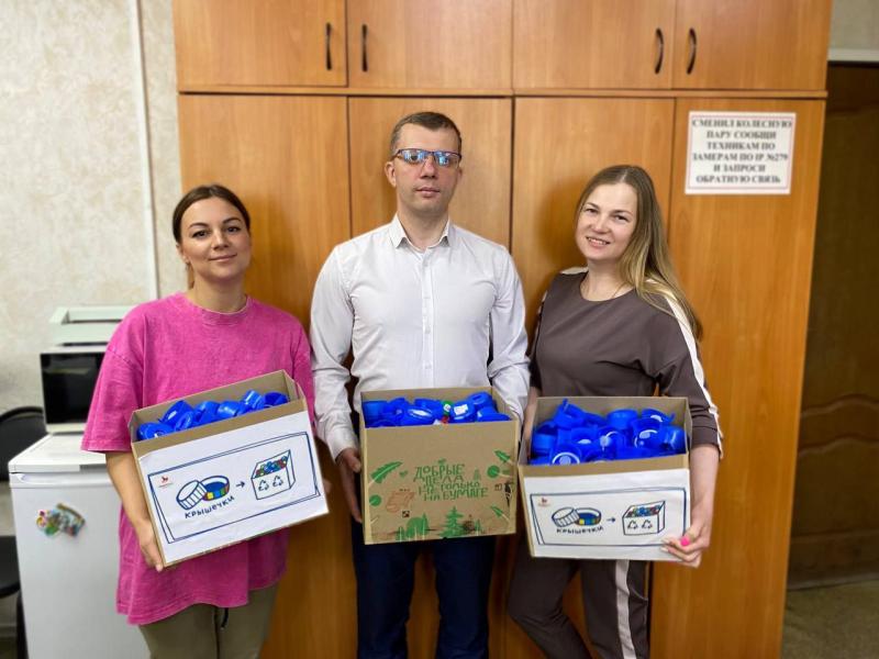 СЛД «Сольвычегодск» филиала «Северный» ООО «ЛокоТех-Сервис» реализует благотворительный проект «Крышечки на благо»