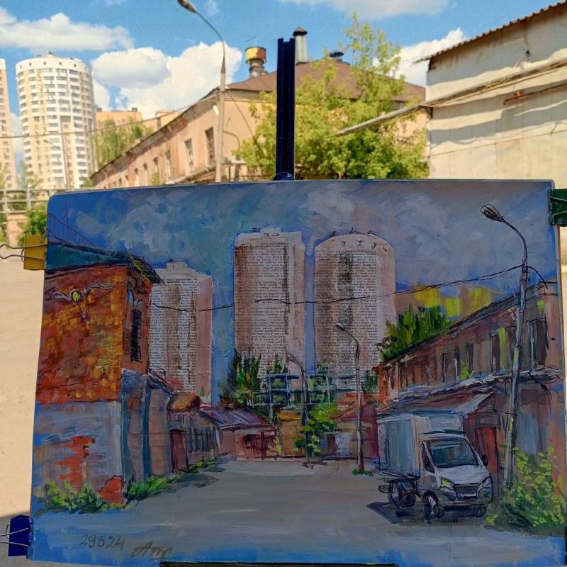 Пленэр провели художники на Реутовской мануфактуре