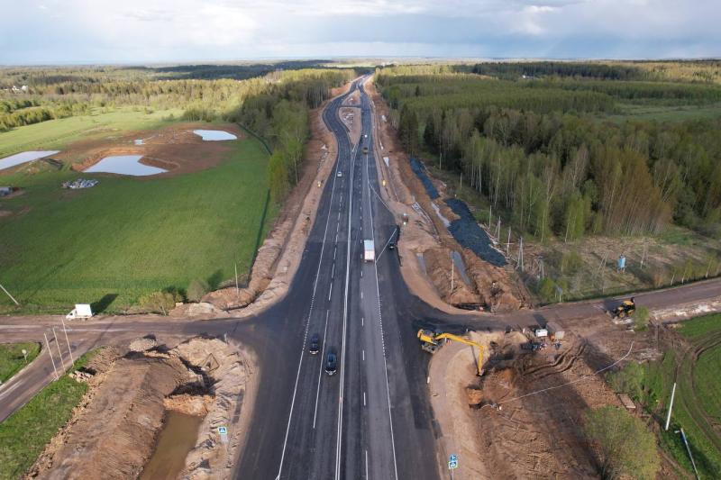 М-9 в Подмосковье стала шире ко Дню Победы