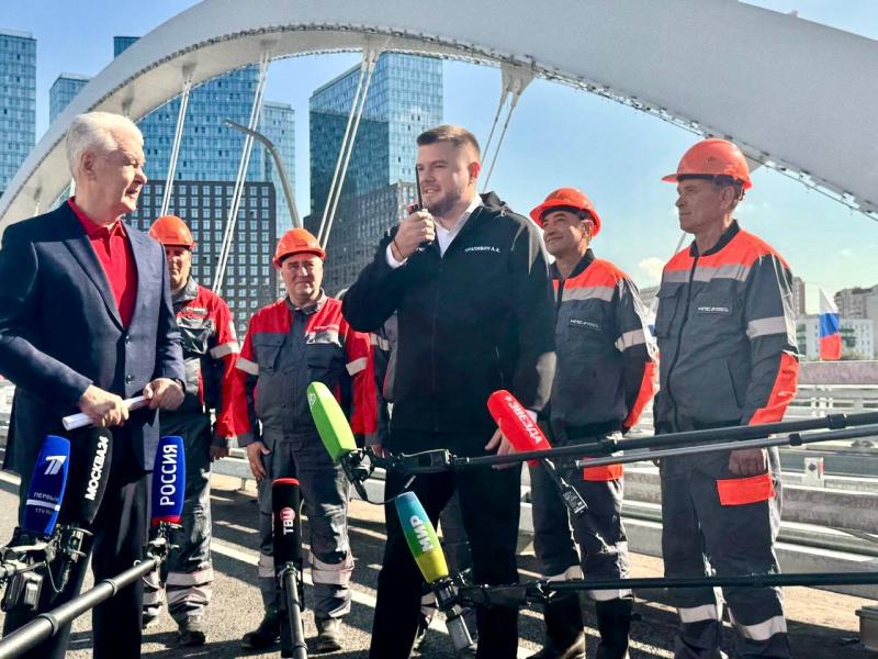 Открыто движение по мосту имени Академика Королева